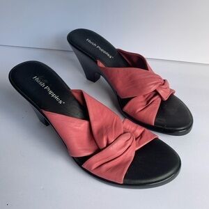 Hush Puppies Cayman pink blush sandals shoes 8.5